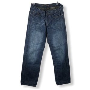 Helix Loose Straight Dark Wash Jeans